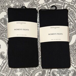 Banana Republic Classic Black Women's Tights
